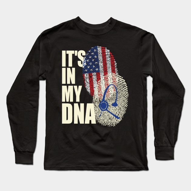 Dispatcher It's In My DNA Long Sleeve T-Shirt by janayeanderson48214